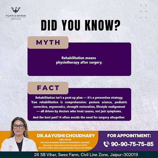 Dr. Aayushi Choudhary, MBBS, MD PMR, is a leading Musculoske