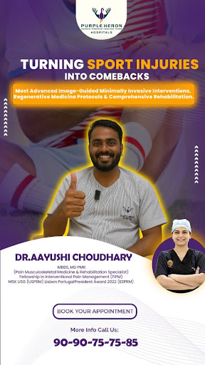 Dr. Aayushi Choudhary is a renowned Pain Musculoskeletal Med