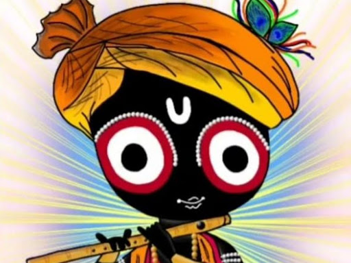 "May the blessings of Lord Krishna always be with you and yo