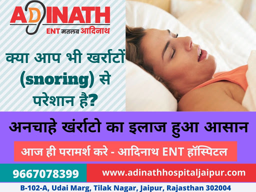 Snoring Treatment in jaipur - snoring doctor in jaipur
Dr. lovelish Jain is the 