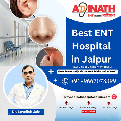 Best ENT Hospital in Jaipur

(Ear / Nose / Throat problem)
ड