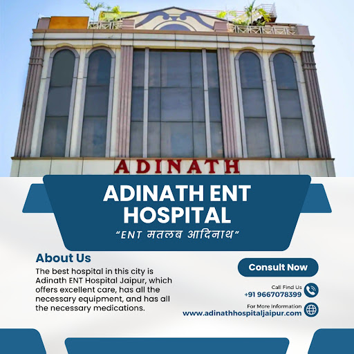 Experience exceptional ENT care at Adinath Hospital, Jaipur.