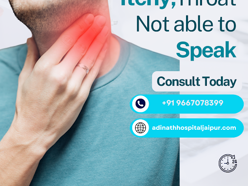 Aah! Itchy, throat not able to Speak?
Don't worry or expert 