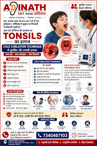 Is your child suffering from frequent sore throats, swollen 
