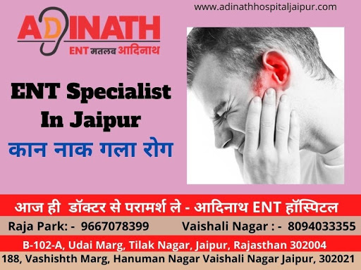 Best ENT Doctor In Jaipur :- Adinath ENT Hospital, vaishali nagar
Contact US:- R