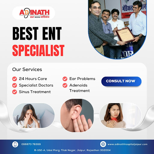 Looking for the best ENT specialist in Jaipur? 🏥

We're you