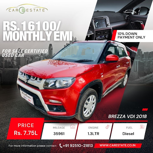 Brezza vdi 2018 only @ 16100/- monthly, 
Call for more detai