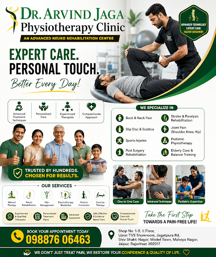 Looking for the best physiotherapist in Jaipur? Welcome to Dr. Arvind Jaga Physi