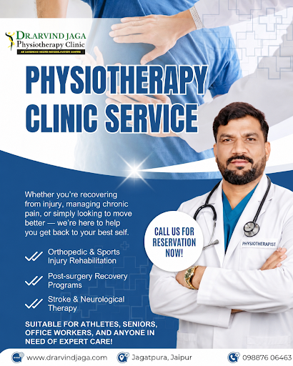 If you're looking for best physiotherapy in Jaipur, you can count on the Dr. Arv