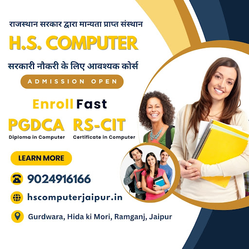 Boost Your Career with PGDCA & RS-CIT Courses at HS Computer