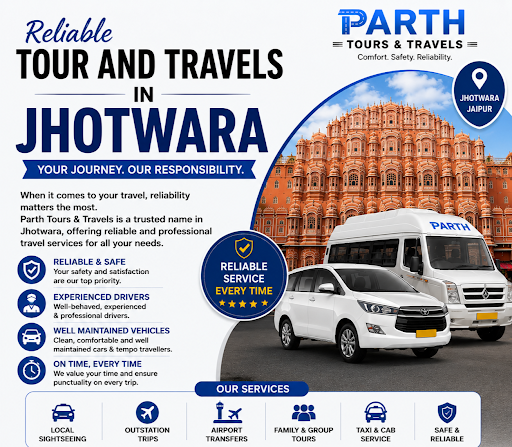 Planning your next journey from Jhotwara, Jaipur? ✈️🚗
Parth