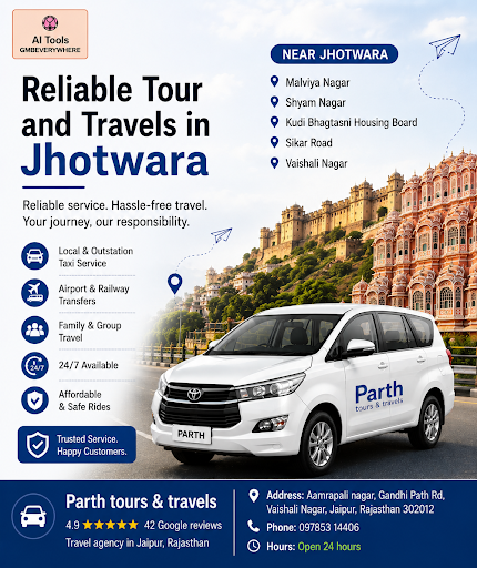 **Reliable Tour and Travels in Jhotwara | Parth Tours & Trav