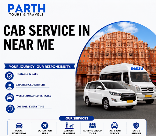 Looking for a cab service near you in Jaipur? 🚕
Parth Tours
