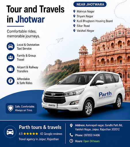 **Tour & Travels in Jhotwara | Comfortable & Reliable Travel