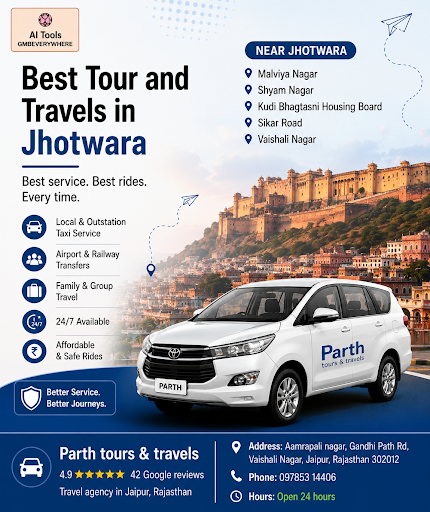 **Best Tour and Travels in Jhotwara | Parth Tours & Travels*