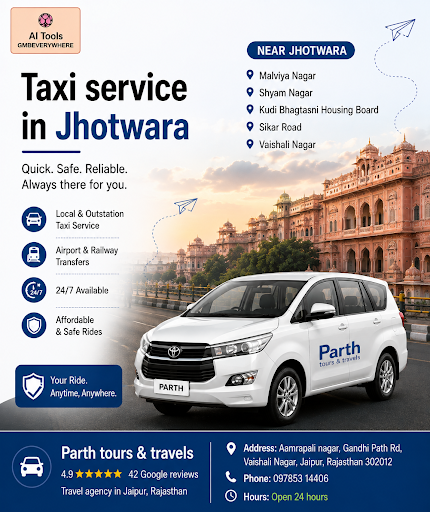 **Taxi Service in Jhotwara | Parth Tours & Travels**

Lookin