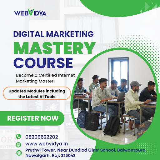 🚀 Level Up Your Career with WebVidya's Digital Marketing Ma