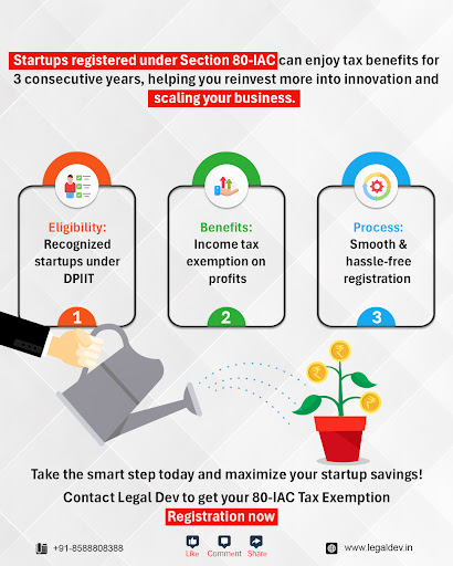 🌟 Boost your startup, cut down your taxes! 🌟

Under 80-IAC