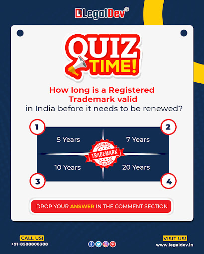 🚨 QUIZ ALERT!

How long does a registered trademark stay va