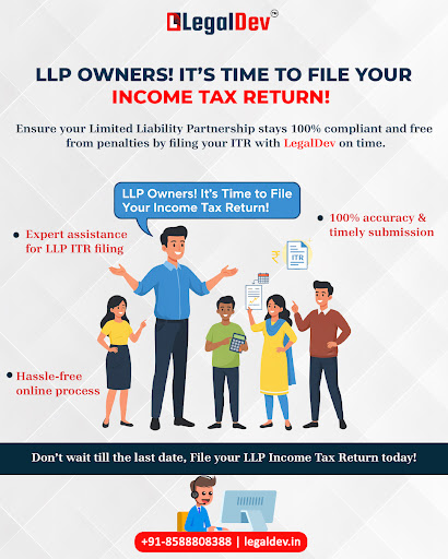 📢 Attention LLP Owners!

💼It’s ITR filing time stay compli