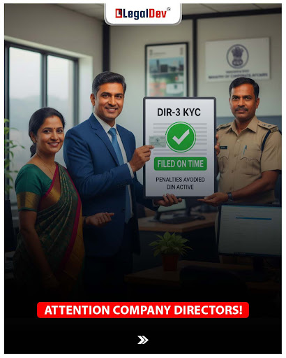 🔔 Reminder for Company Directors!

Filing DIR-3 KYC is mandatory every year ski