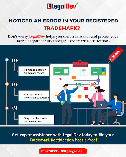 🔍 Spotted an error in your Trademark details?

🧾✨Don’t wor