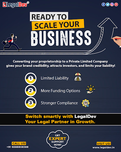 🔄 Time to Evolve Your Business!

Convert your Proprietorshi