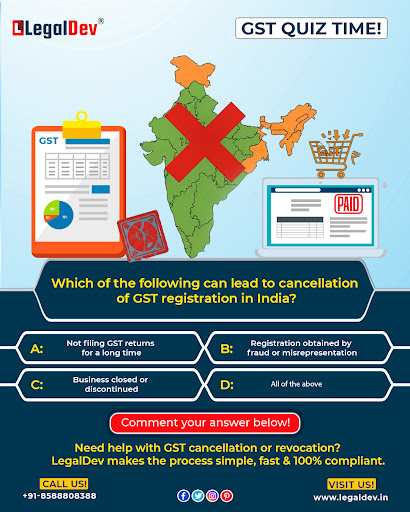 🧩 GST Quiz Alert!

Did you know your GST registration can b