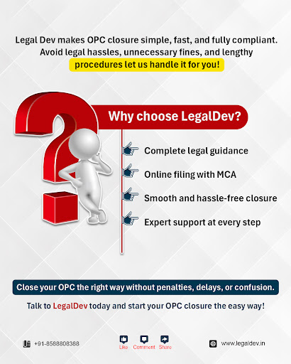 🚀Simplify your OPC closure with trusted legal experts.

Leg