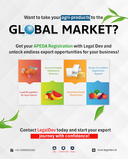 🌾 Take Your Agro Business Global! 🌍

Get your APEDA Regist