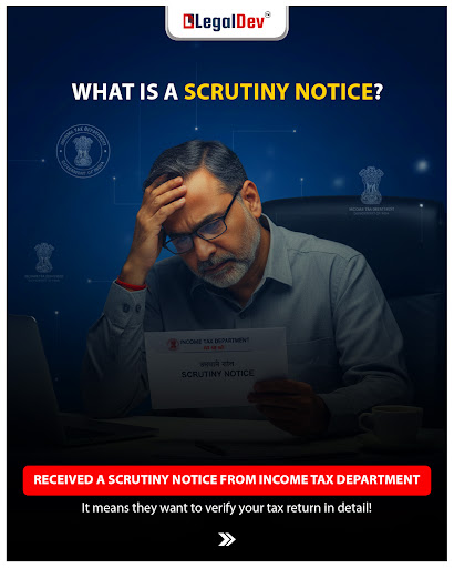 😟 Scrutiny Notice in your inbox?

😊Don’t worry it’s not a 