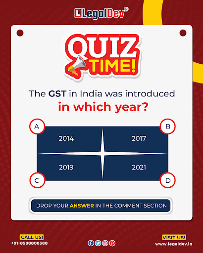 📝💡 How well do you know Indian tax laws?

👉 The GST in In