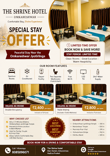 Experience a peaceful and comfortable stay at The Shrine Hot