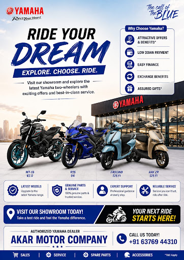Ready for your next ride? 🔥🏍️

Discover Yamaha’s latest 