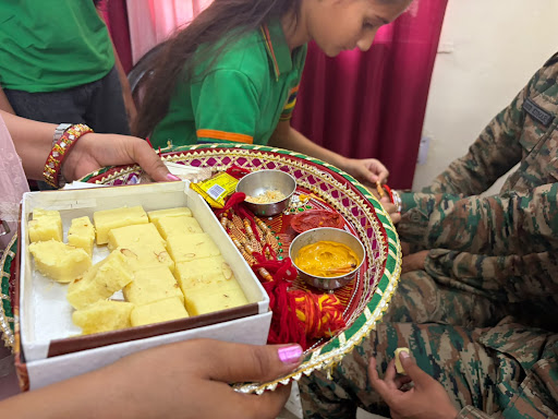Rakshabandhan 2026 celebration in Army Cantt