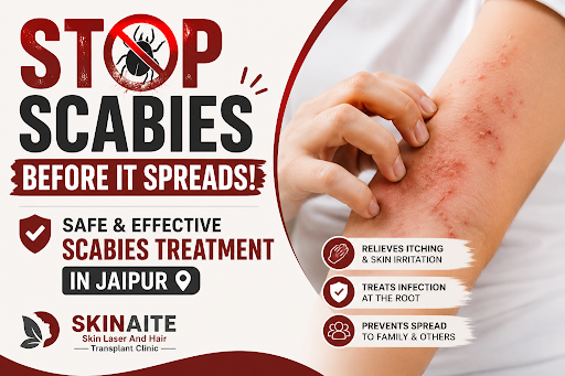 🦠 Scabies isn't just an itch—it's a skin infection that nee