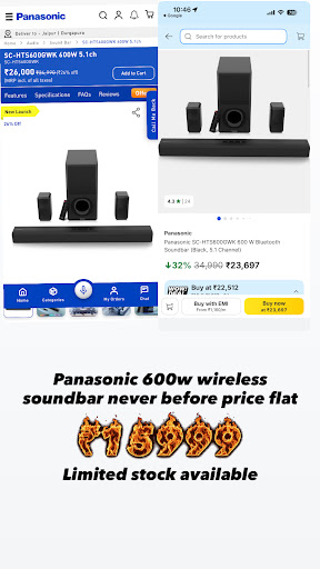 Unbeatable Deal Alert: Panasonic 600W 5.1ch Soundb