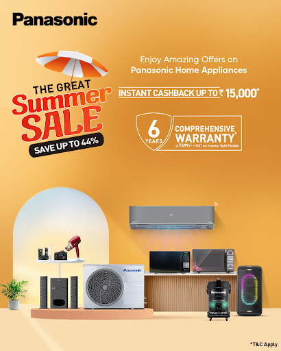 ☀️ Turn up the cool this summer with Panasonic!
