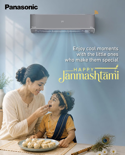 Panasonic smart world wishes everyone happy Janmas