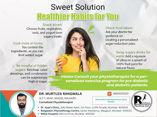 To mitigate the harmful effects of sugar on your health, sev