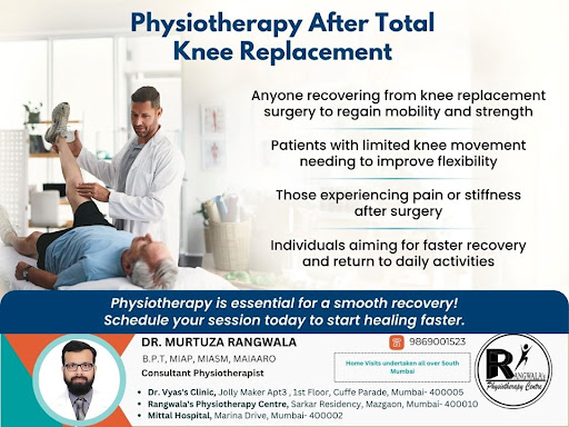 Physiotherapy is essential for anyone recovering from total 
