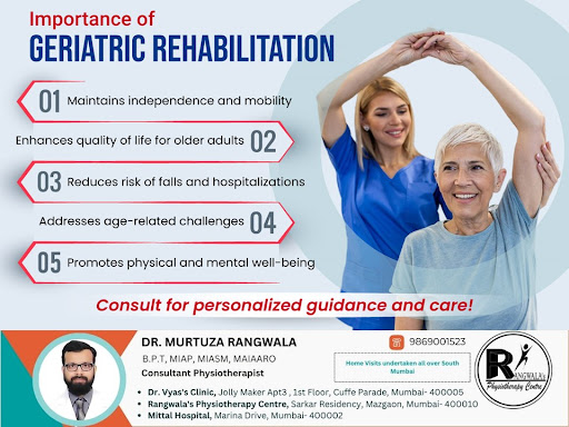 Geriatric rehabilitation is vital for enhancing the quality 