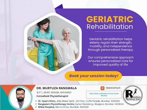 Geriatric rehabilitation focuses on improving the physical, 