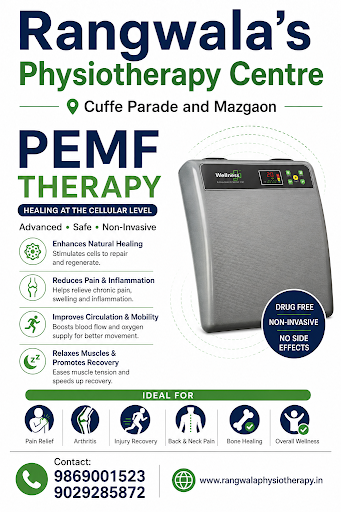 ⚡ Advanced Pain Relief with PEMF Therapy

At Rangwala’s Phys