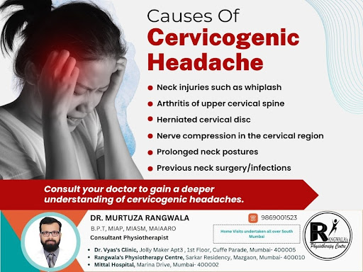 Cervicogenic headaches stem primarily from neck issues. Causes range from whipla