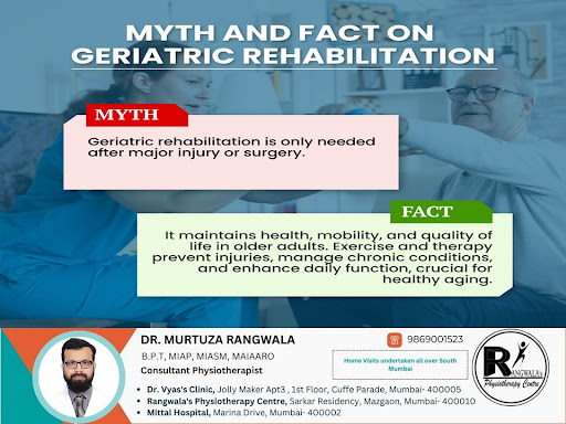 Geriatric rehabilitation is beneficial for maintaining overa