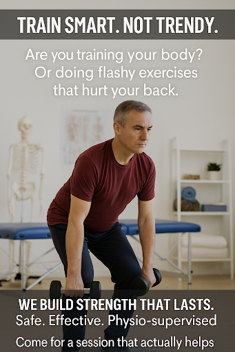 Train Smart, Not Trendy – Safe, Effective, Physio-Supervised
