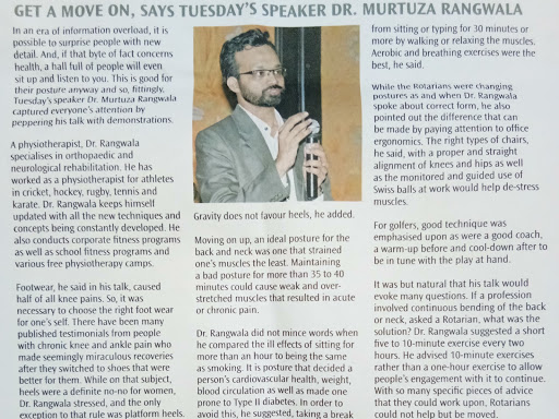 Excerpts from my talk for rotary club at Taj Mahal Hotel