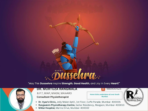 Celebrate Dussehra with good health and happiness! May this 