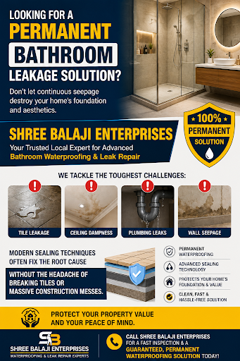 Looking for a permanent Bathroom Leakage Solution?